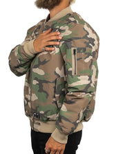 Vans - Bomberjacka Camoflauge - Copley - Grön