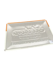 Stetson - Metallskylt - Speed Shop - Vit/Orange