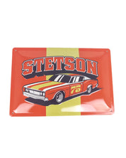 Stetson - Metallskylt - Bil 75 - Röd