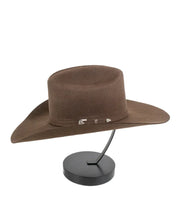 Ariat 3X MF Western ullhatt i brun, sidovy detalj