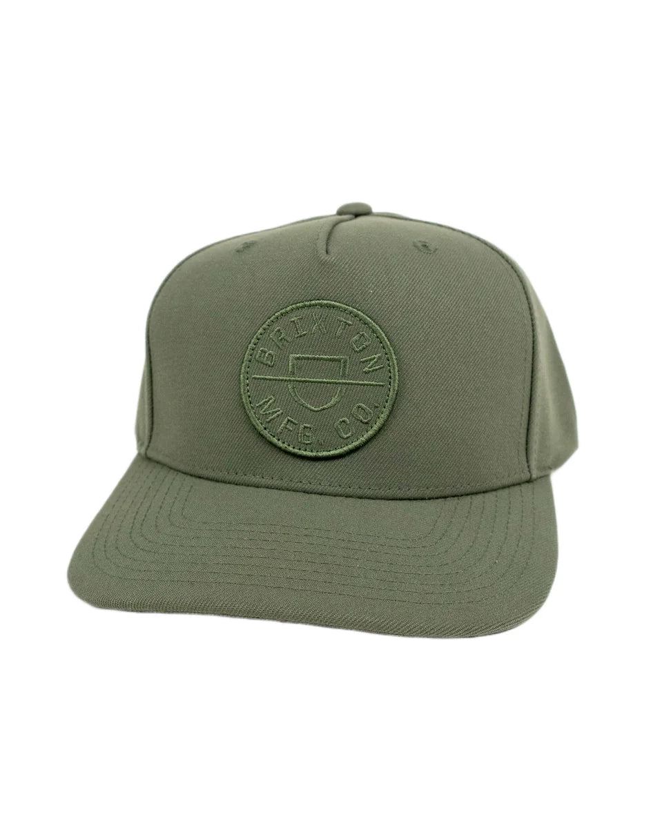 Brixton - Snapback Keps -  Crest C - Grön