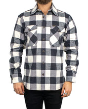 Pike Brothers - Flanellskjorta - 1943 CPO Buffalo - Vit