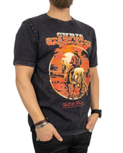 Band Tee - T-Shirt - Chris Stapleton White Horse - Svart
