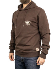 Iron & Resin - Hoodie with eagle - Don't ruin it - Brown