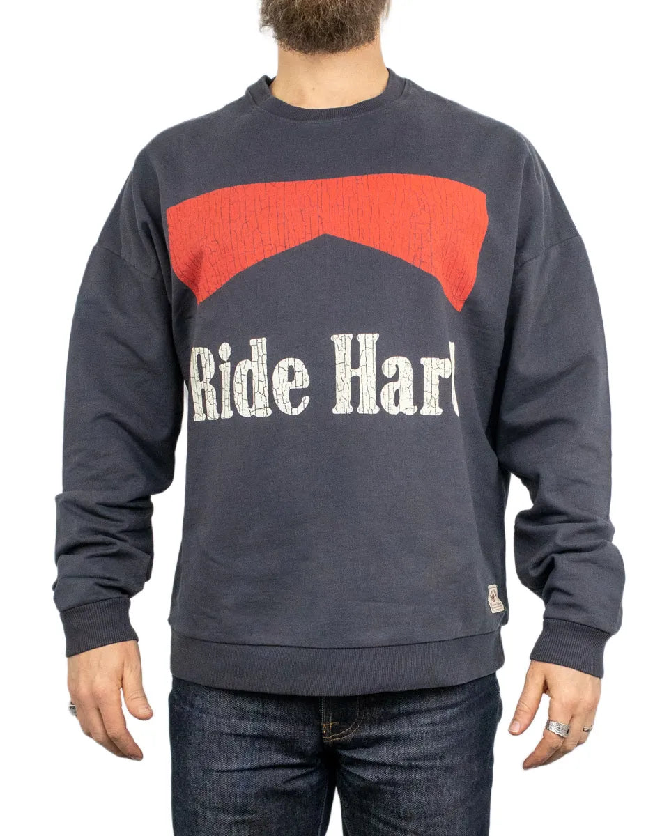 Iron & Resin - Sweatshirt - Ride Hard - Grå