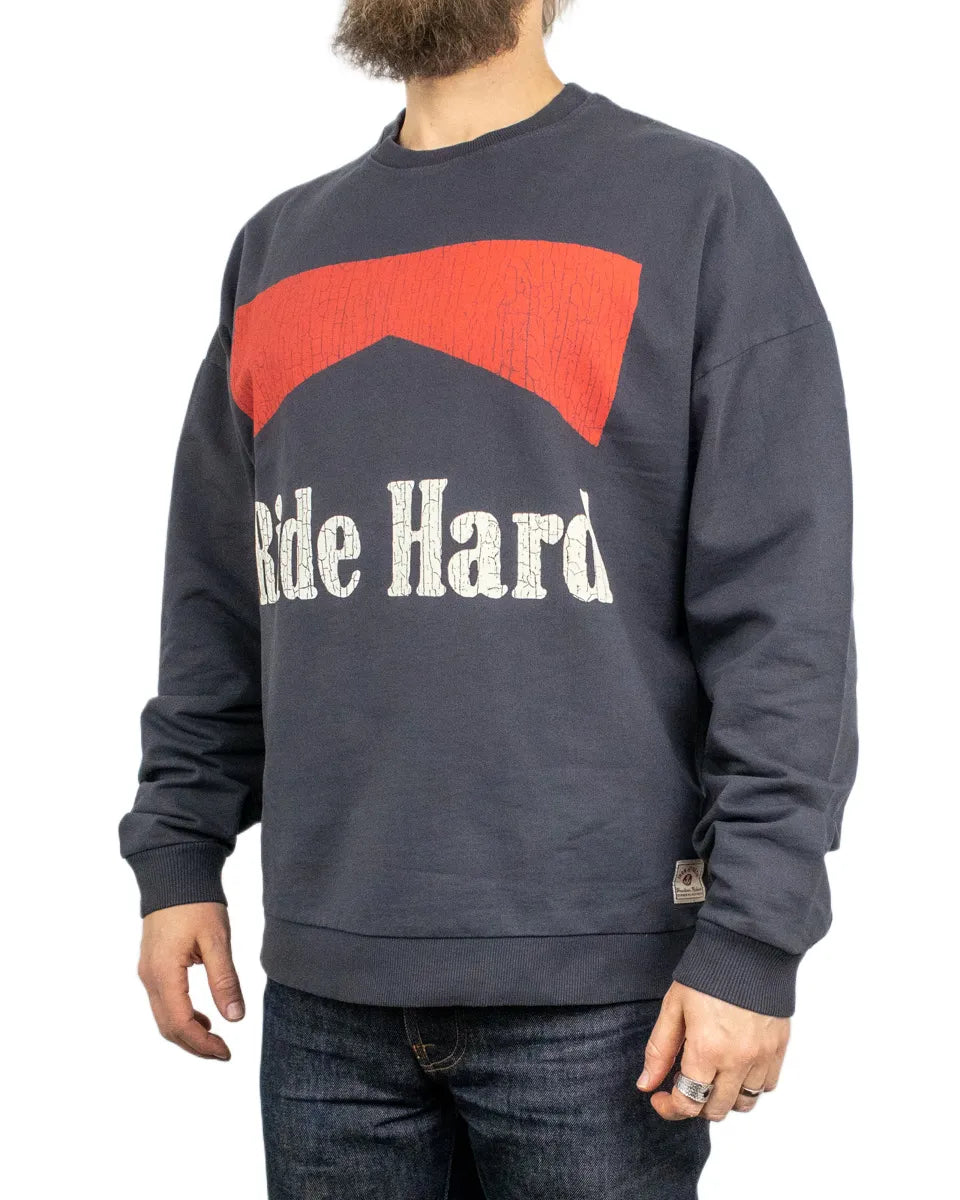 Iron & Resin - Sweatshirt - Ride Hard - Grå