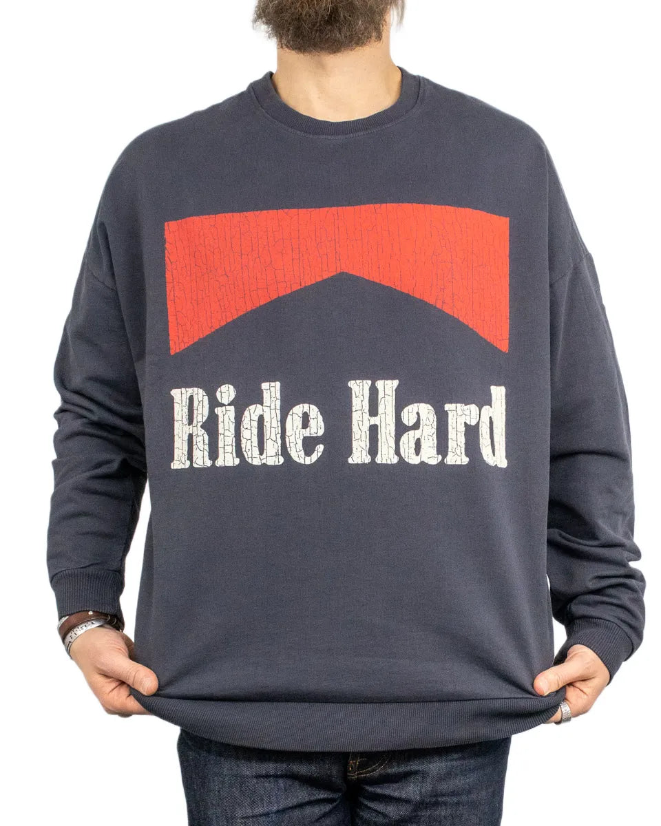 Iron & Resin - Sweatshirt - Ride Hard - Grå