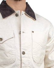 Iron & Resin - Canvas Jacka - Bronson - Vit