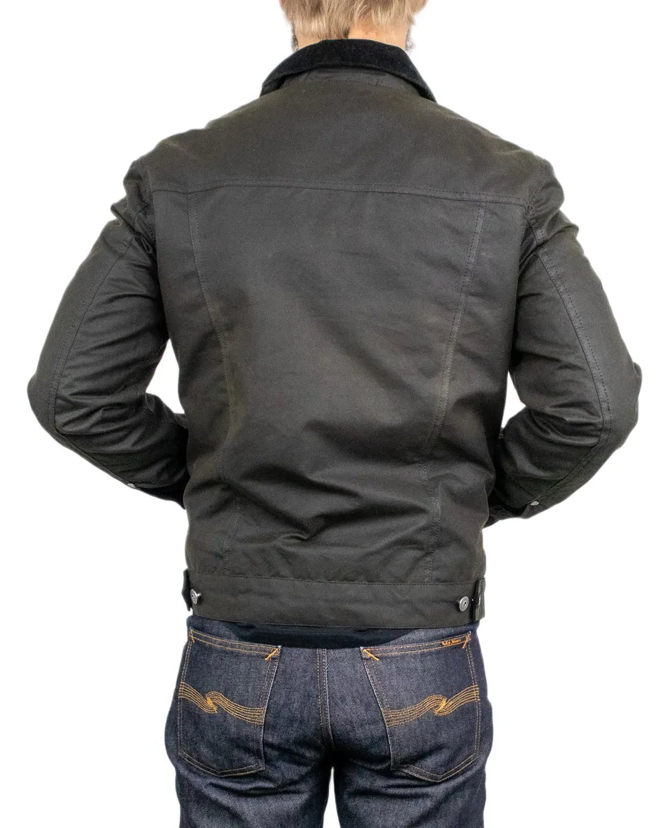 Iron & Resin - Waxed Canvas Jacket - Scout Halley - Olive Green