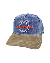 Stetson - Trucker Cap - Denim Western - Blue/Brown