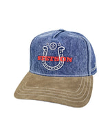 Stetson - Trucker Cap - Denim Western - Blue/Brown