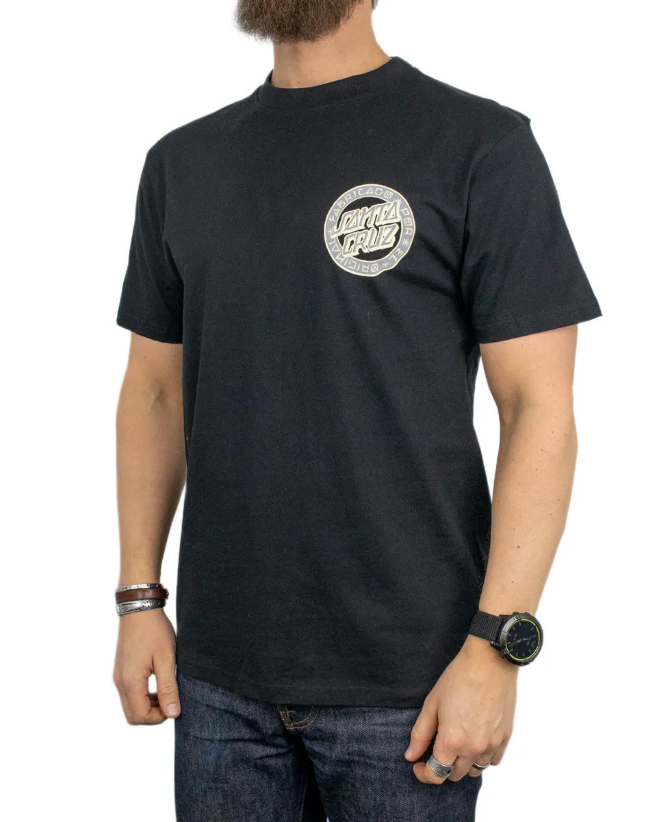 Santa Cruz - T-Shirt - Loco Dot - Svart