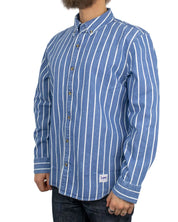 Lee - Skjorta - Button Down stripe - Blå