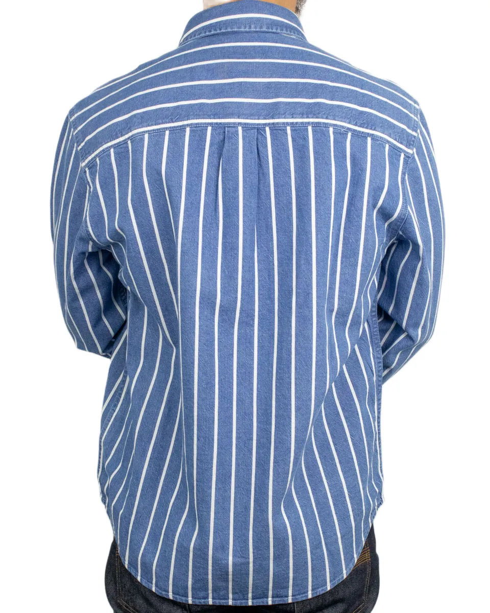 Lee - Skjorta - Button Down stripe - Blå