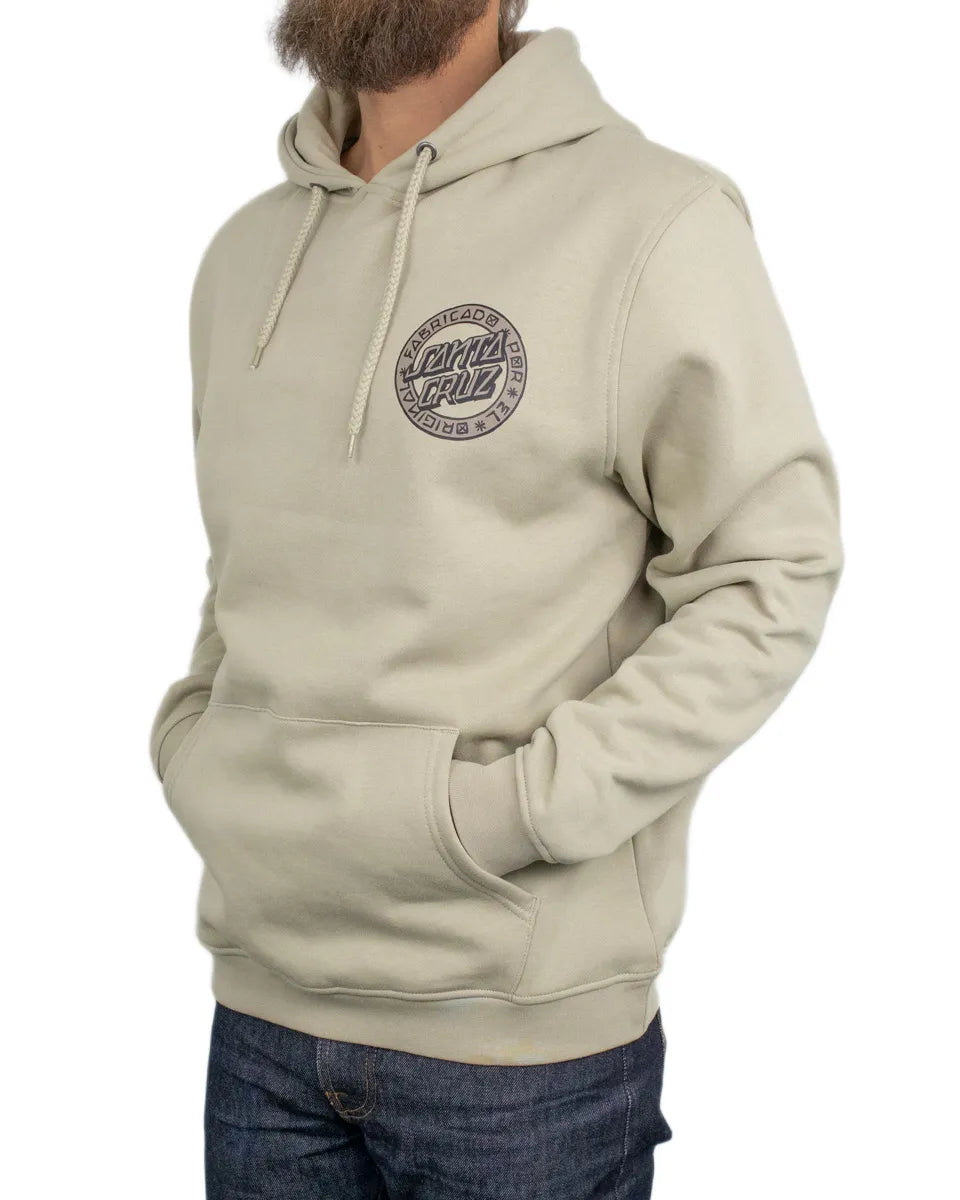 Santa Cruz - Hoodie - Loco Dot - Beige