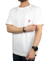 Wrangler - T-Shirt - Pocket Tee - Casey Jones - White