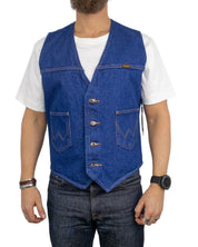 Wrangler - Denim Vest - Cowboy Cut - Blue