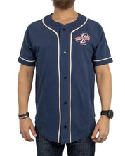 Santa Cruz - Short Sleeve Shirt - Outer Baseball - Blue