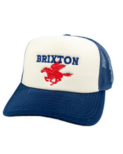 Brixton - TruckerKeps - Pegasus - Vit/Blå