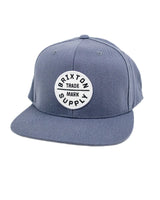 Brixton - Snapback Cap - Oath - Future Grey
