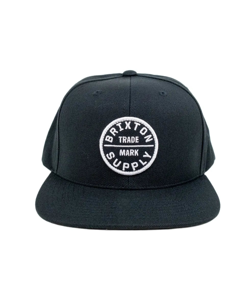 Brixton - Snapback Cap - Oath - Black