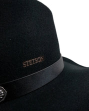 Stetson - Ullhatt - Western Woolfelt - Svart