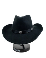 Stetson - Ullhatt - Western Woolfelt - Svart