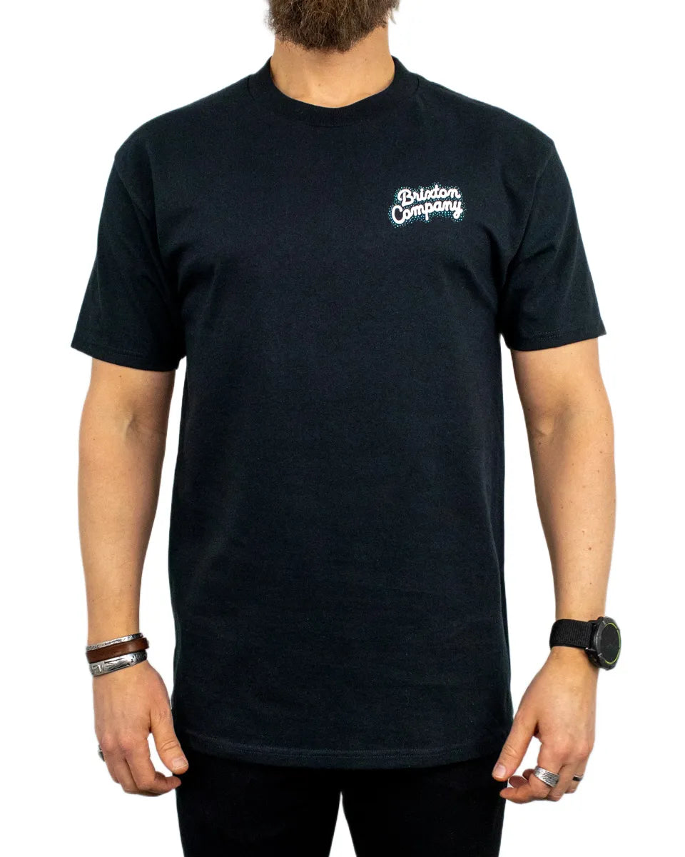 Brixton - T-Shirt - Stay While - Black