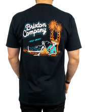 Brixton - T-Shirt - Stay While - Black