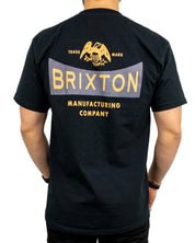 Brixton - T-Shirt - Pinnacle - Svart