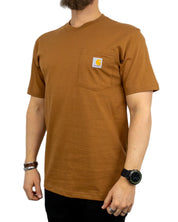 Carhartt - Pocket T-Shirt - K87 - Brun
