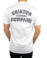 Brixton - T-Shirt - Chains - Vit