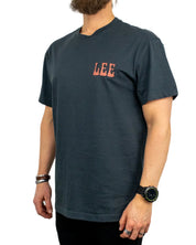 Lee - T-Shirt - Vinyl Shop - Tvättad Svart