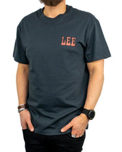 Lee - T-Shirt - Vinyl Shop - Tvättad Svart