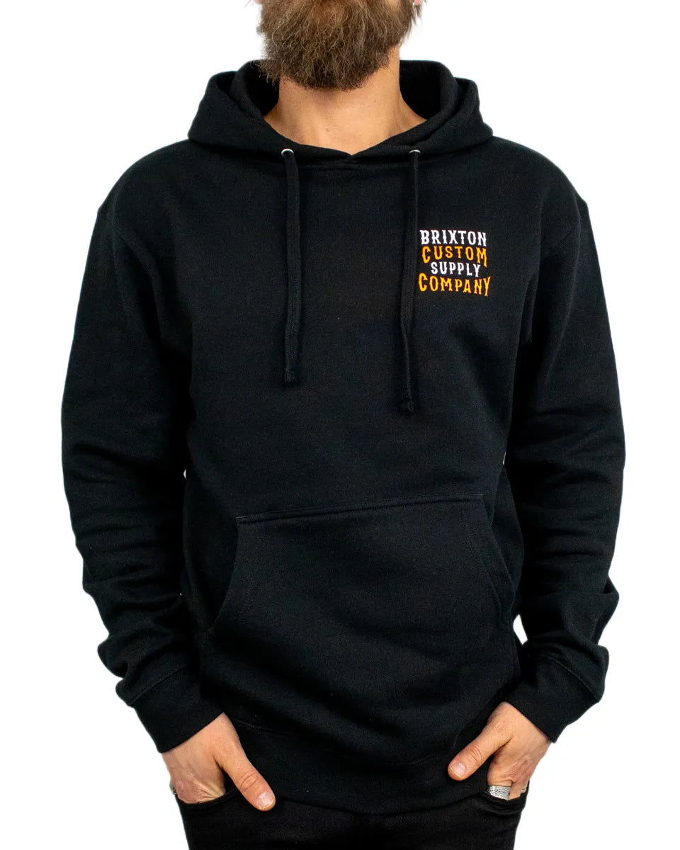 Brixton - Hoodie - Wheaton - Svart