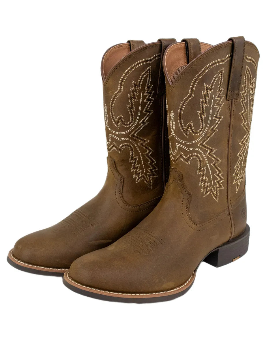 Ariat - Cowboy Boots - Sport Stratten Distressed - Brun