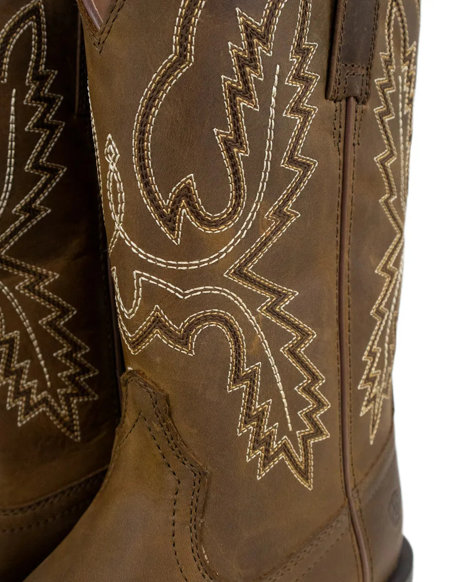 Ariat - Cowboy Boots - Sport Stratten Distressed - Brun