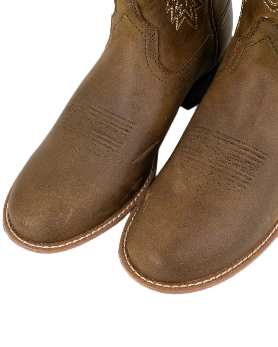 Ariat - Cowboy Boots - Sport Stratten Distressed - Brun