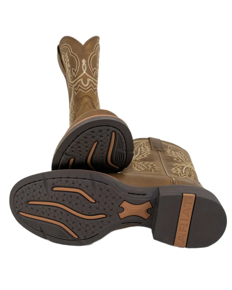 Ariat - Cowboy Boots - Sport Stratten Distressed - Brun