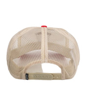 Brixton - Truckerkeps - Lost In Reality - Leopard - Vit/Röd