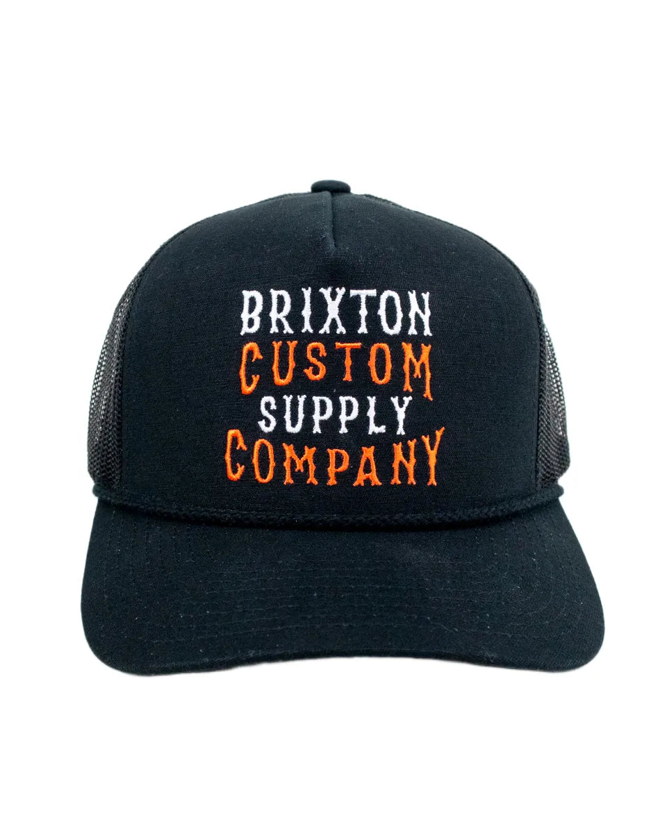 Brixton - Truckerkeps - Wheaton - Svart