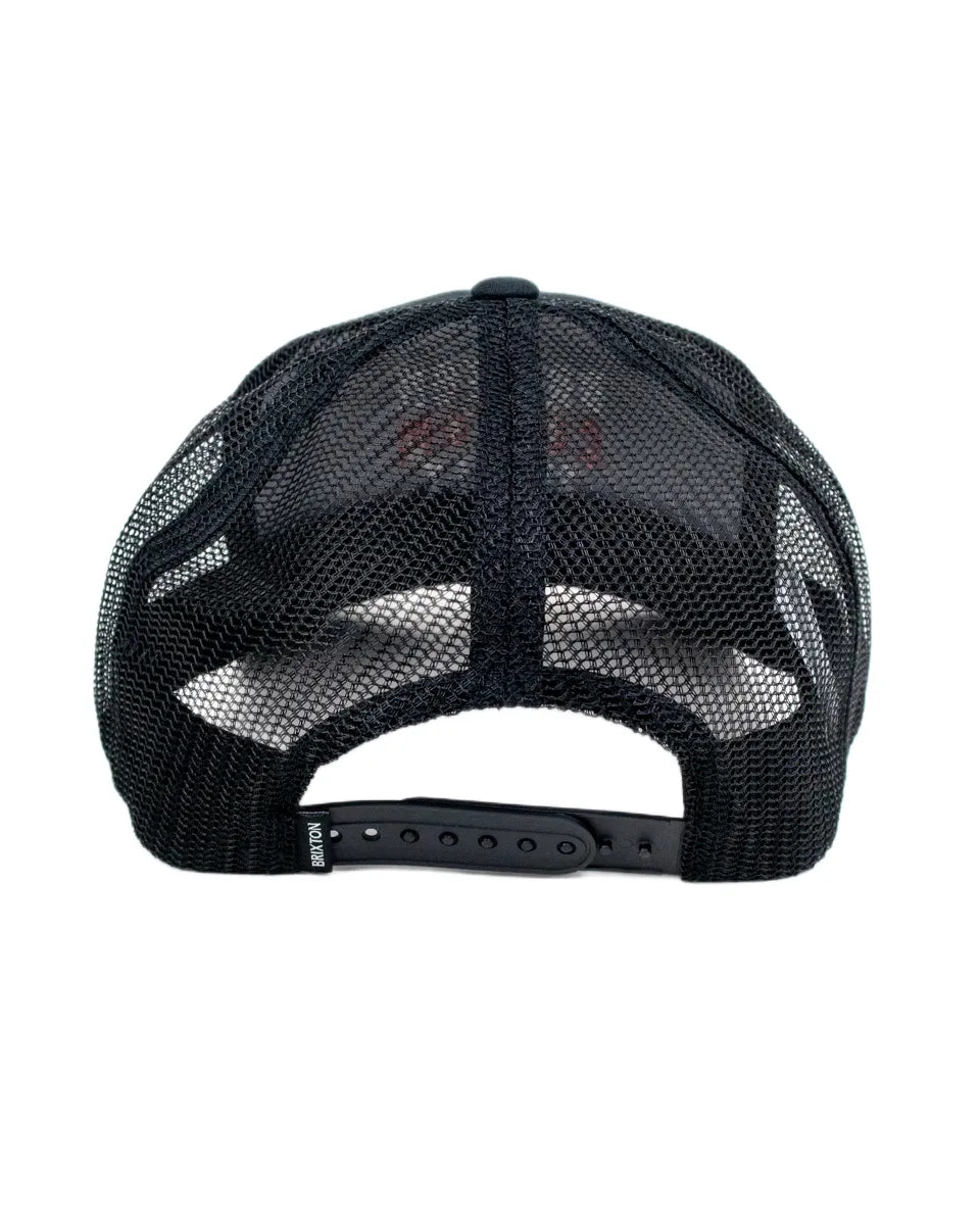 Brixton - Truckerkeps - Wheaton - Svart
