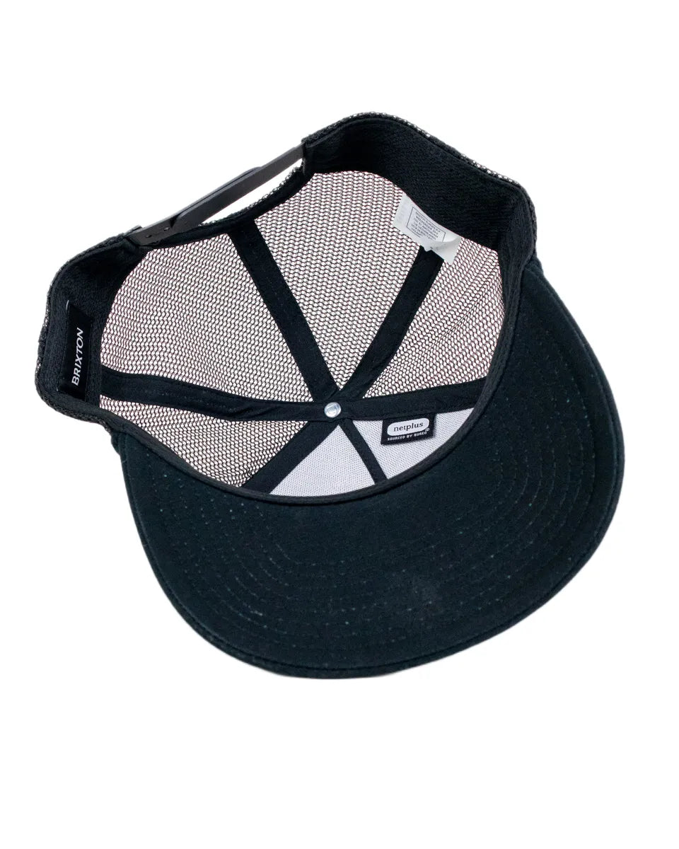 Brixton - Truckerkeps - Wheaton - Svart