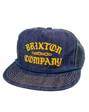 Brixton - Truckerkeps - Chains i Denim - Blå