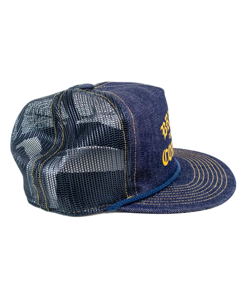 Brixton - Truckerkeps - Chains i Denim - Blå