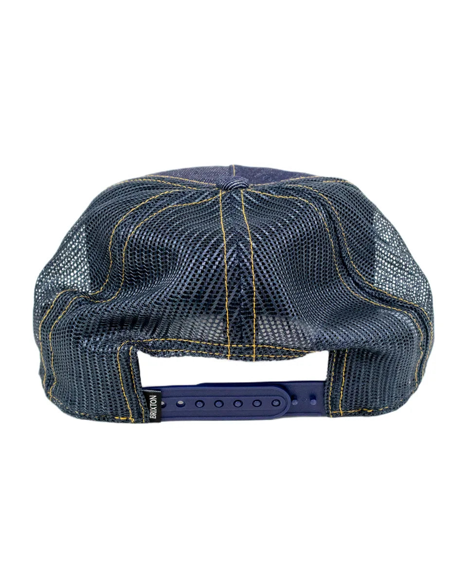 Brixton - Truckerkeps - Chains i Denim - Blå