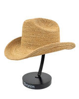 Brixton - Cowboy raffia Stråhatt - Packbar - Odessa - Beige