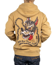 Brixton - Hoodie - Dawg - Brun