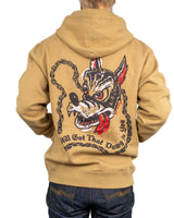 Brixton - Hoodie - Dawg - Brun