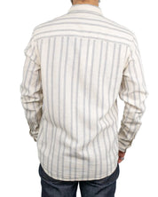 Lee - Skjorta - Leesure Randig - Dustier - Vit